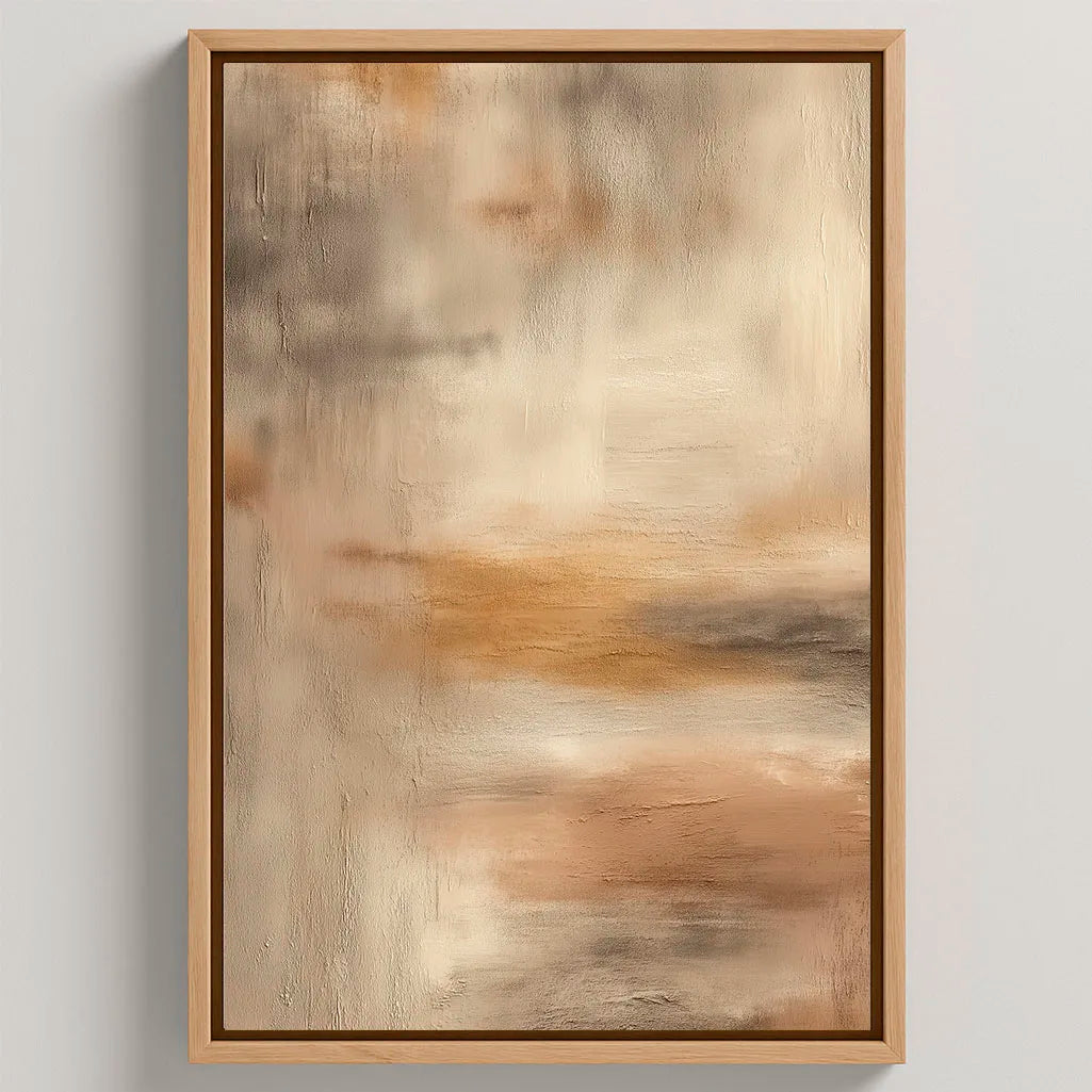 Framed Canvas Print Earthlight Glow