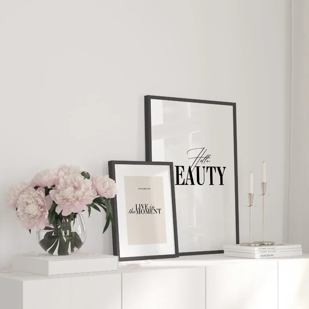 hello beauty poster bedroom fashion wall decor
