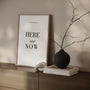mindfulness quote poster living room decor