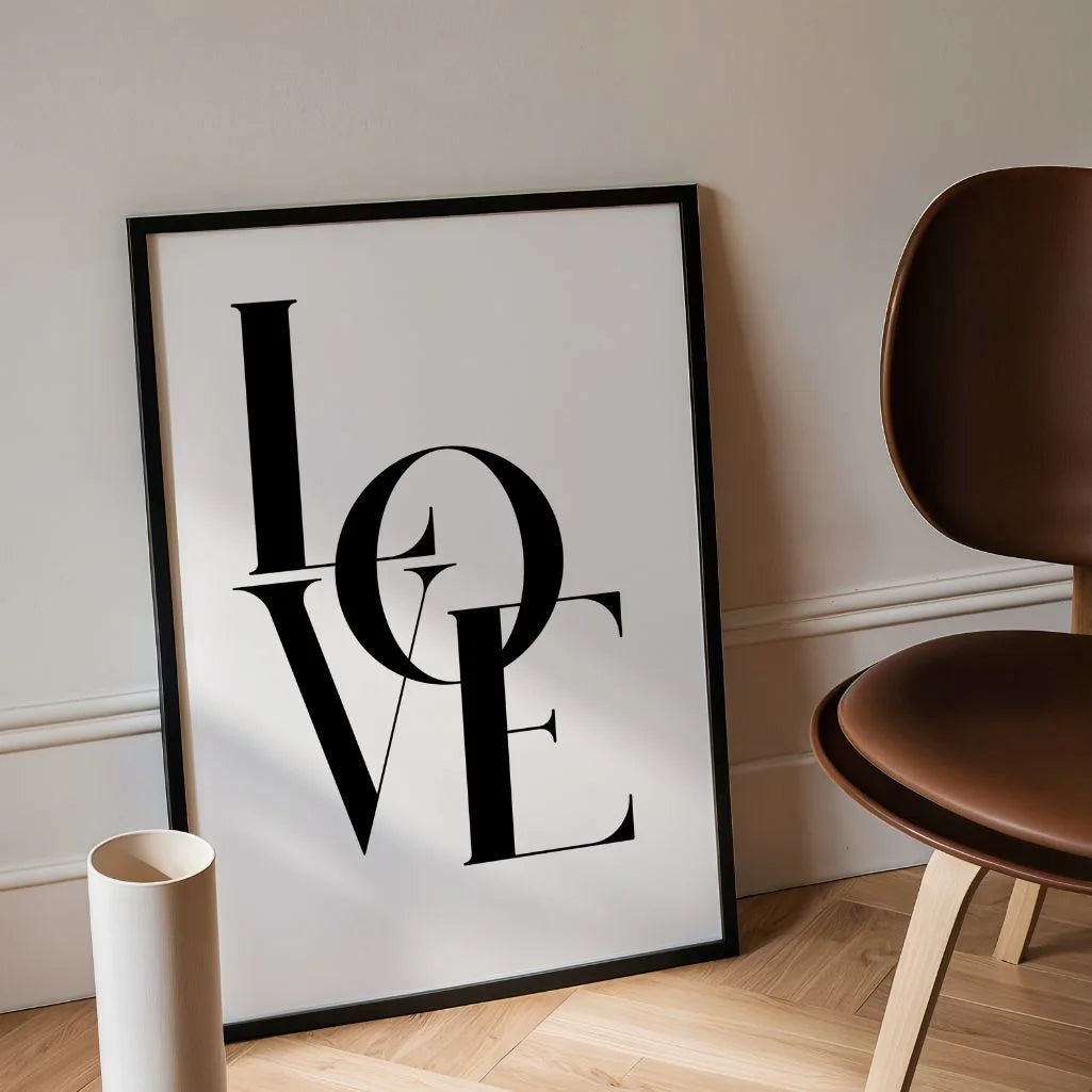 Typography Quote Poster - Prints