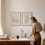 pastel matisse poster set living room minimalist wall decor