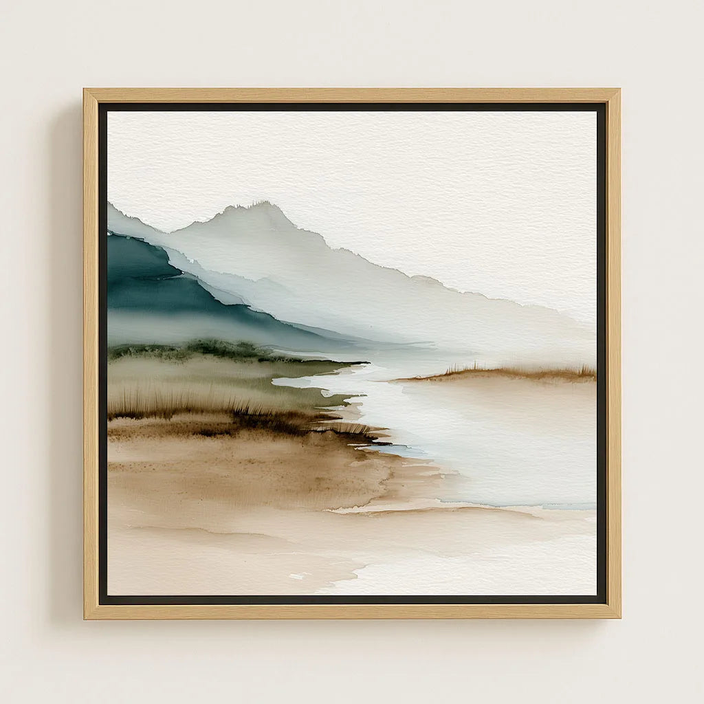 Framed Canvas Print Breath of Nature