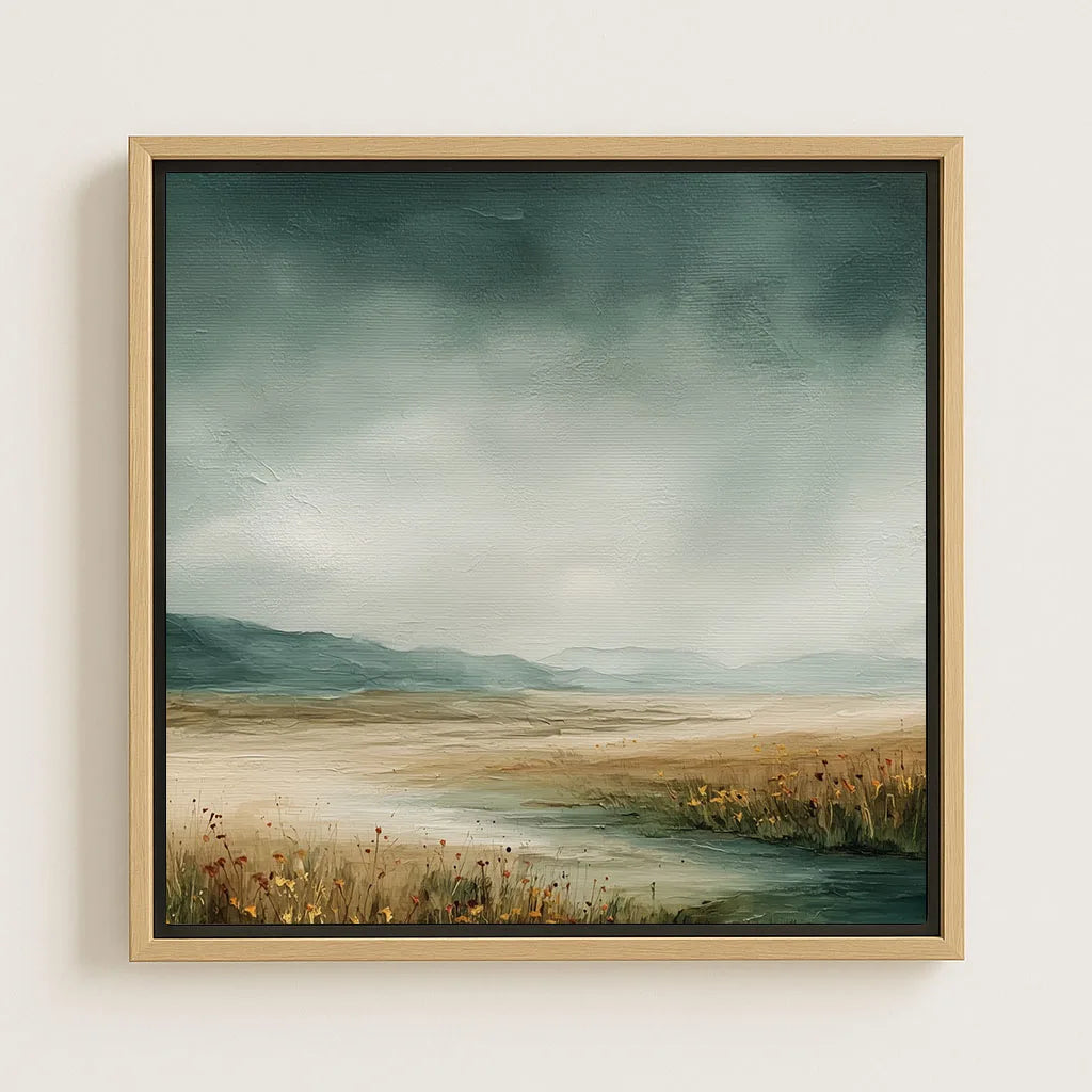 Framed Canvas Print Before the Storm