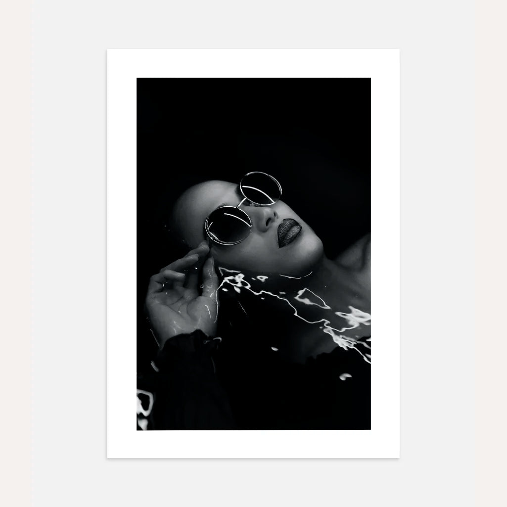 noir glamour woman poster wall art