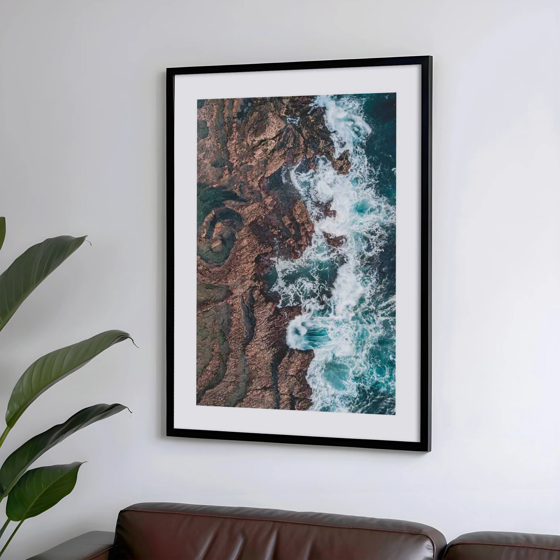 ocean wave poster gallery wall coastal decor