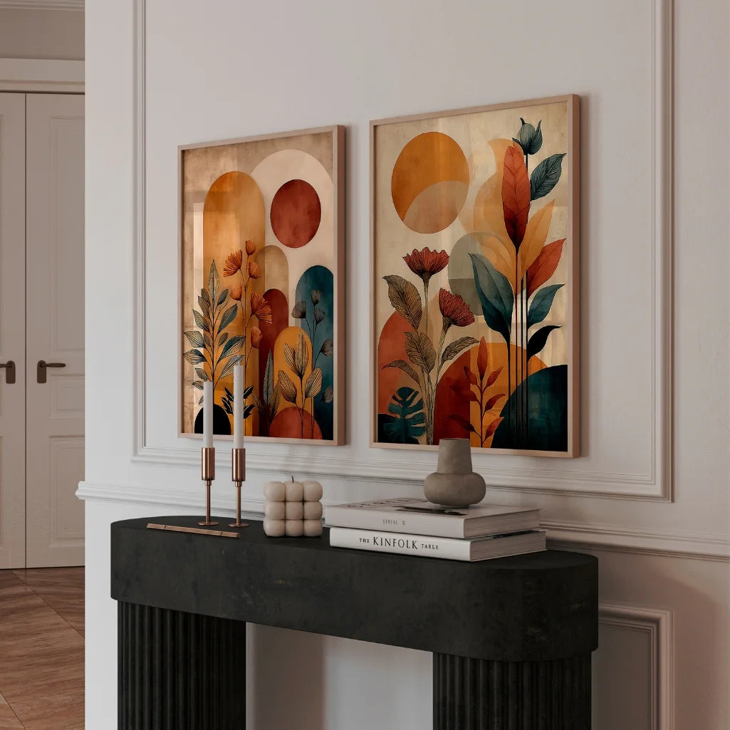 Set of 2 Wall Art Prints