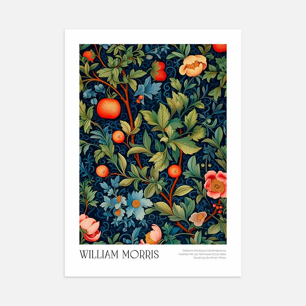 William Morris Fruit & Botanical Poster